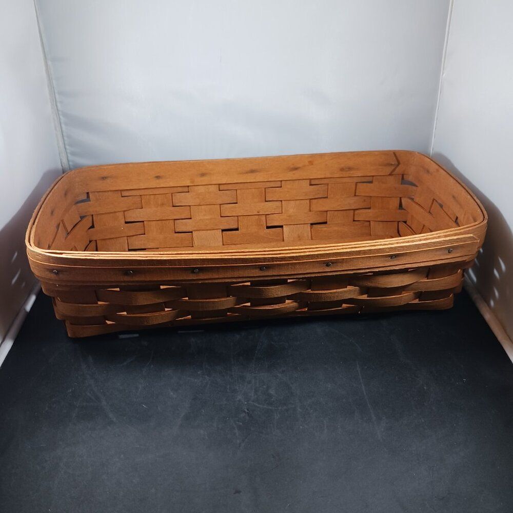 Longaberger 1988 Bread Basket Cottagecore Vintage Decor